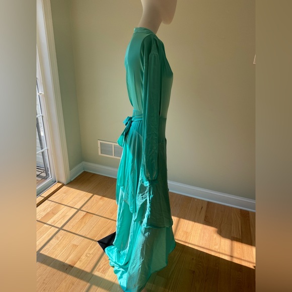 PatBO Ruffled High-Low Maxi. - Picture 6 of 9